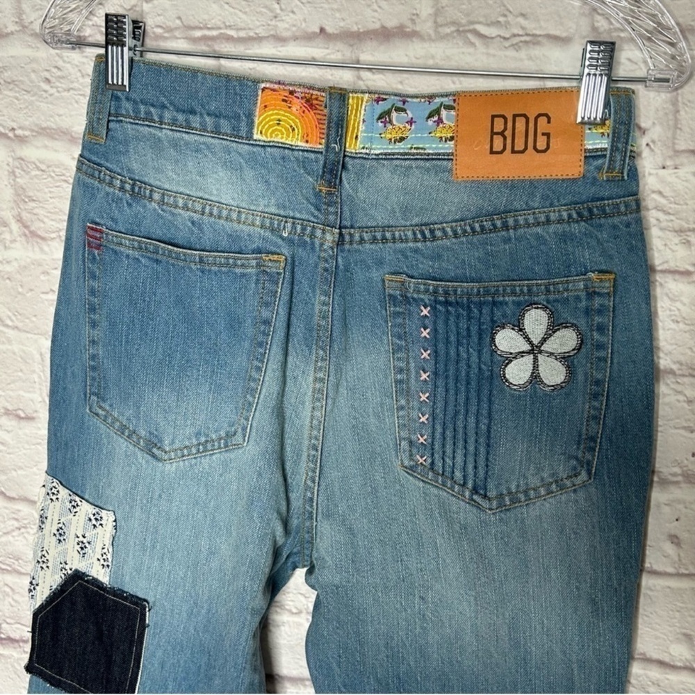 BDG High-Waisted Flare Jeans Indigo Craft NWT - Picture 10 of 16